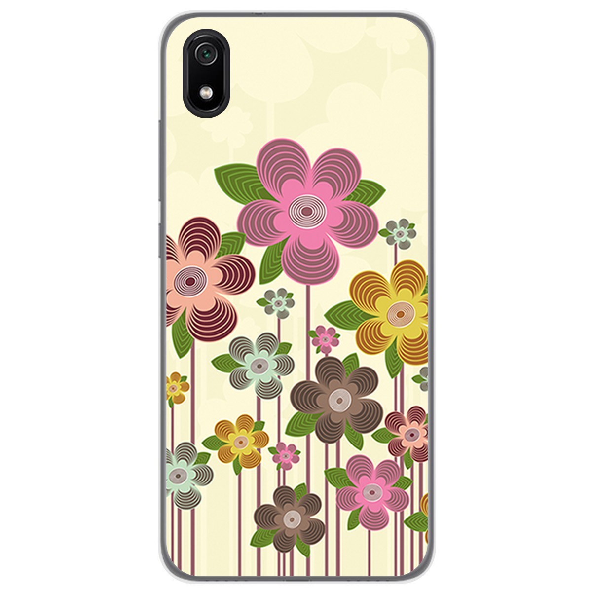 Funda Gel Tpu para Xiaomi Redmi 7A diseño Primavera En Flor Dibujos