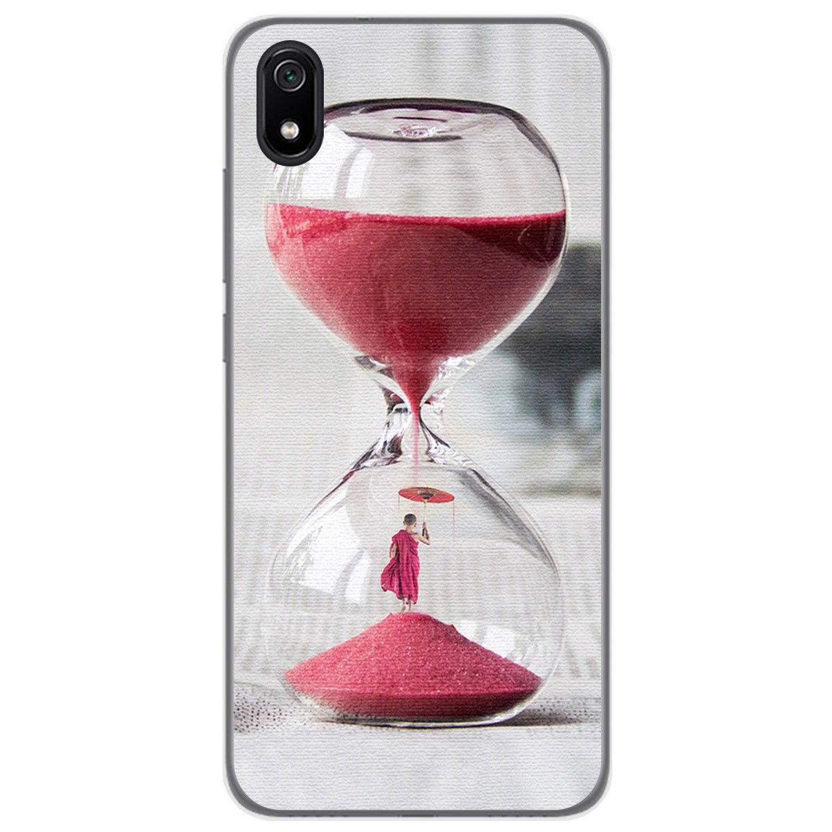 Funda Gel Tpu para Xiaomi Redmi 7A diseño Reloj Dibujos