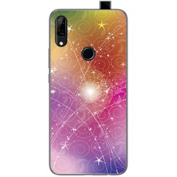 Funda Gel Tpu para Huawei P Smart Z diseño Abstracto Dibujos