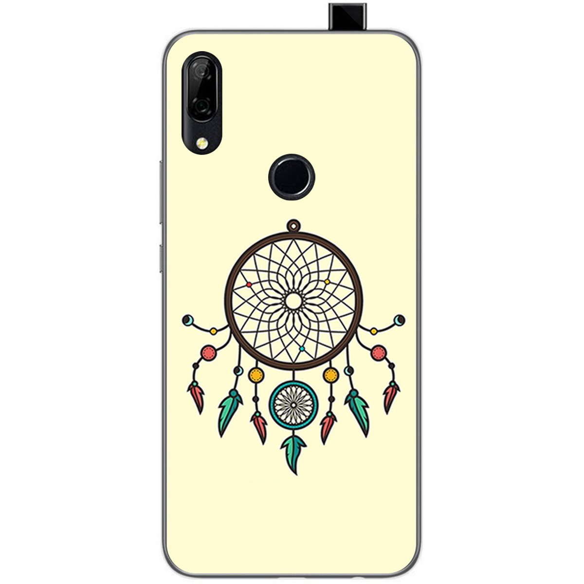 Funda Gel Tpu para Huawei P Smart Z diseño Atrapasueños Dibujos
