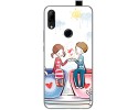 Funda Gel Tpu para Huawei P Smart Z diseño Café Dibujos