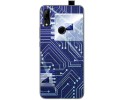Funda Gel Tpu para Huawei P Smart Z diseño Circuito Dibujos