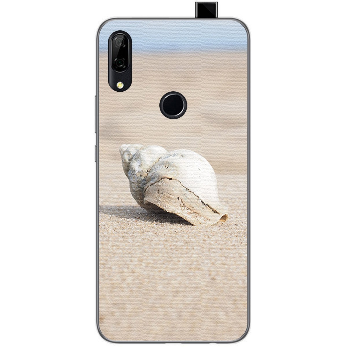 Funda Gel Tpu para Huawei P Smart Z diseño Concha Dibujos