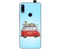 Funda Gel Tpu para Huawei P Smart Z diseño Furgoneta Dibujos