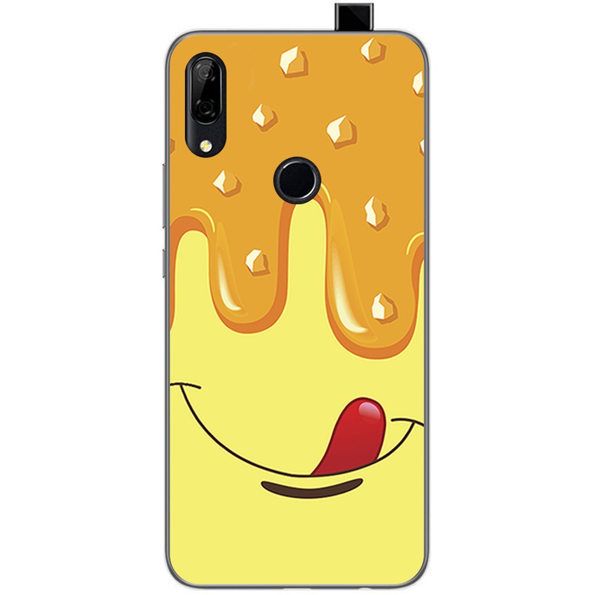 Funda Gel Tpu para Huawei P Smart Z diseño Helado Vainilla Dibujos