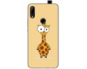 Funda Gel Tpu para Huawei P Smart Z diseño Jirafa Dibujos