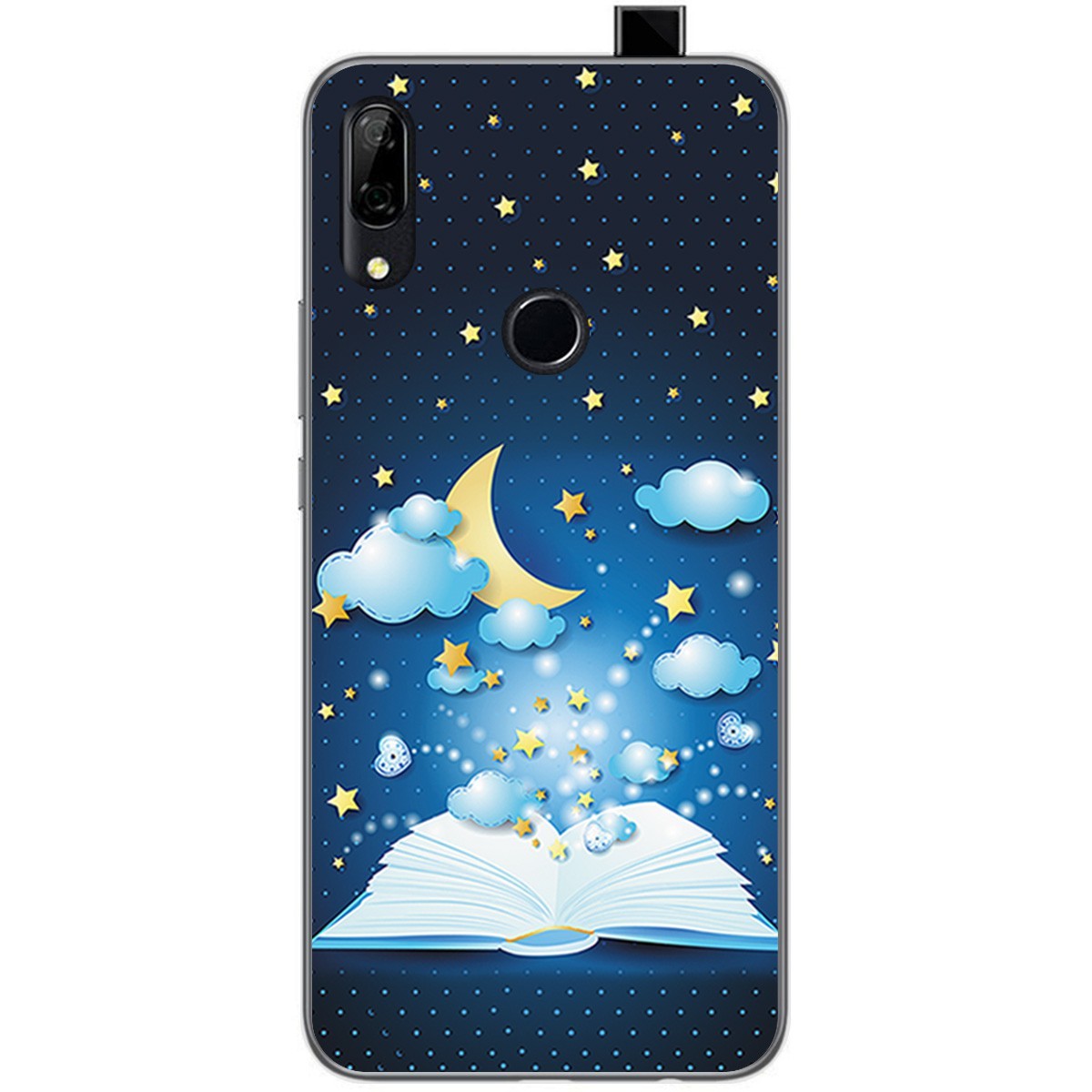 Funda Gel Tpu para Huawei P Smart Z diseño Libro Cuentos Dibujos