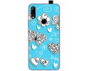 Funda Gel Tpu para Huawei P Smart Z diseño Mariposas Dibujos
