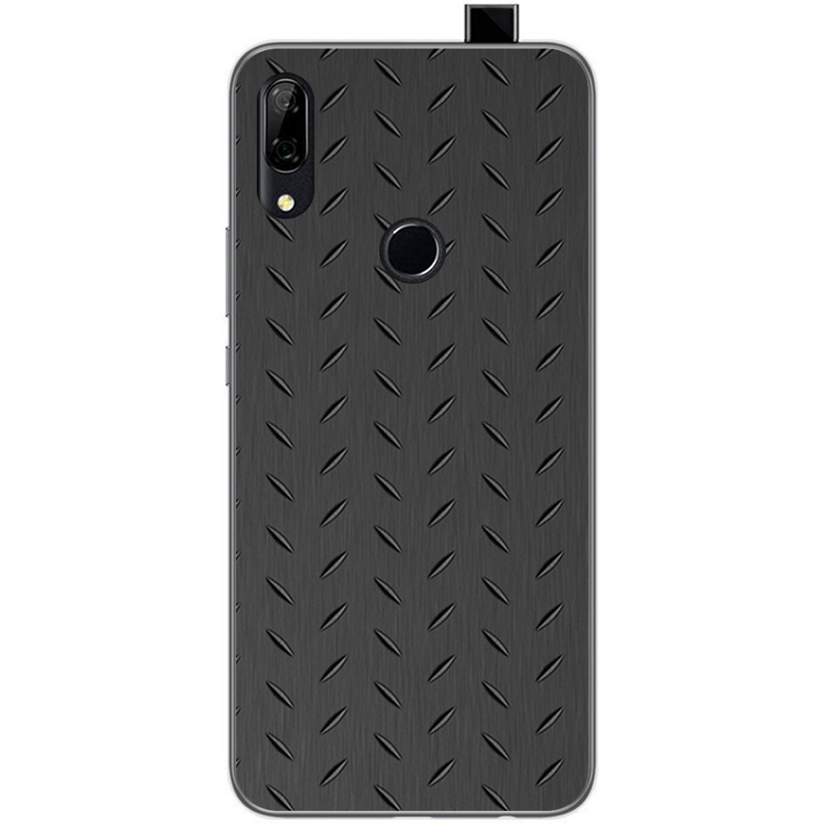 Funda Gel Tpu para Huawei P Smart Z diseño Metal Dibujos