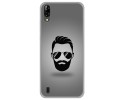 Funda Gel Tpu para Blackview A60 diseño Barba Dibujos