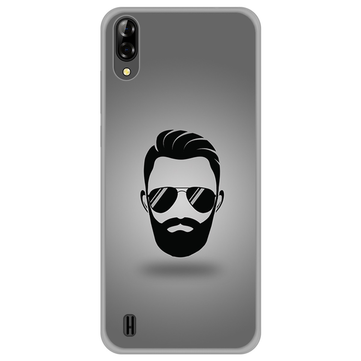 Funda Gel Tpu para Blackview A60 diseño Barba Dibujos