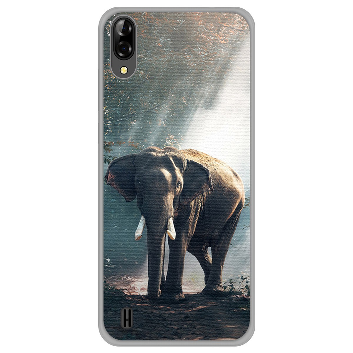 Funda Gel Tpu para Blackview A60 diseño Elefante Dibujos