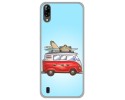 Funda Gel Tpu para Blackview A60 diseño Furgoneta Dibujos