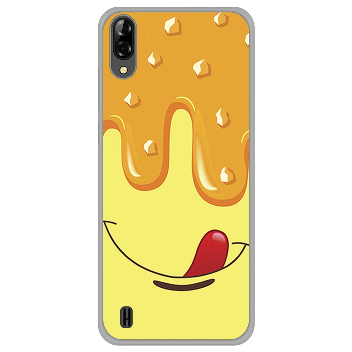 Funda Gel Tpu para Blackview A60 diseño Helado Vainilla Dibujos