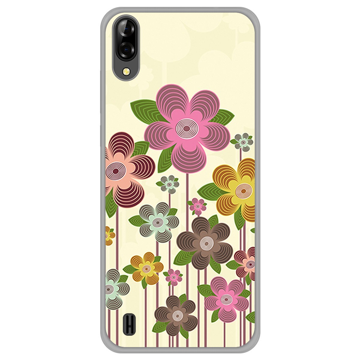 Funda Gel Tpu para Blackview A60 diseño Primavera En Flor Dibujos