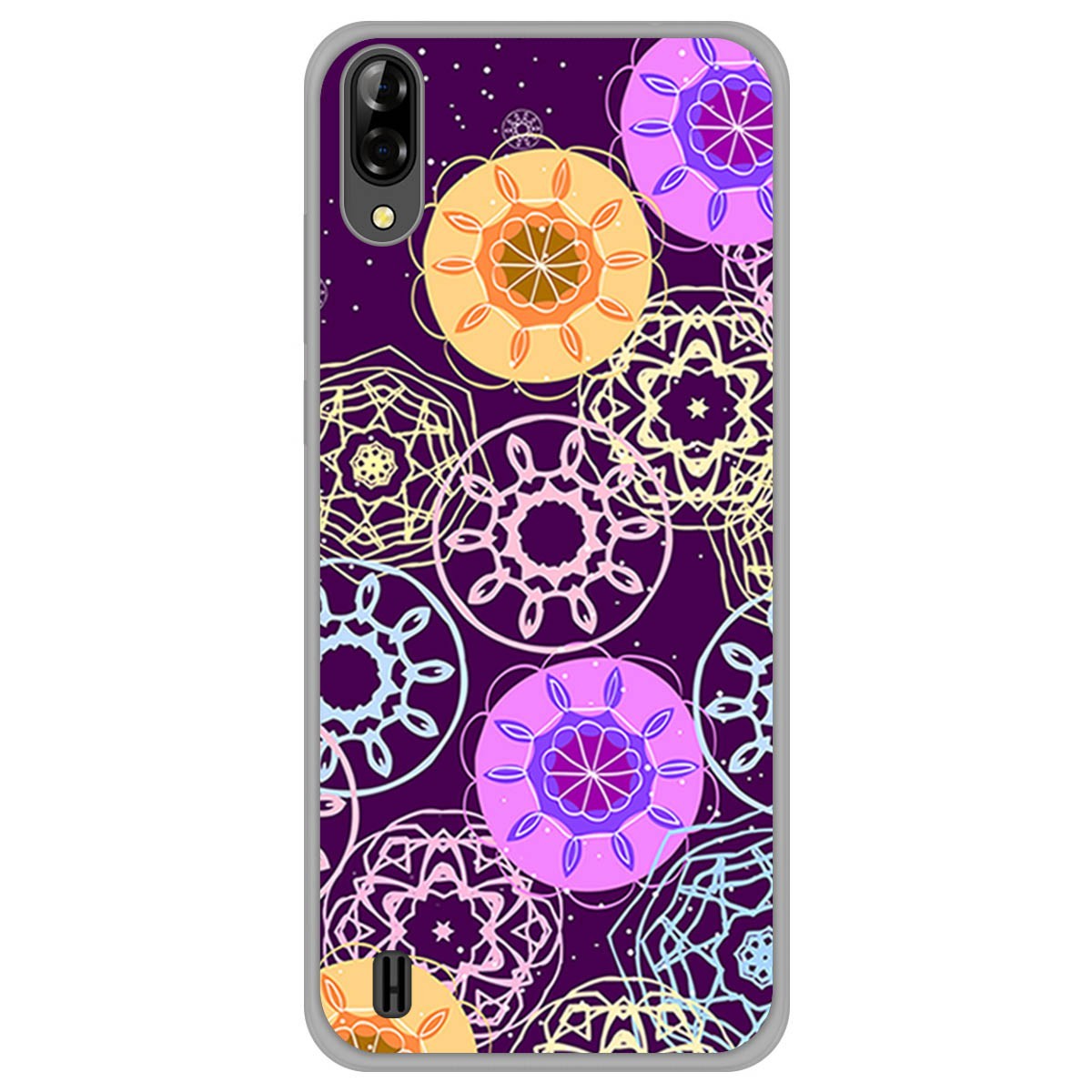 Funda Gel Tpu para Blackview A60 diseño Radial Dibujos