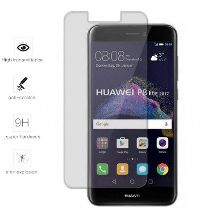 Protector Cristal Templado para Huawei P8 Lite 2017 Vidrio