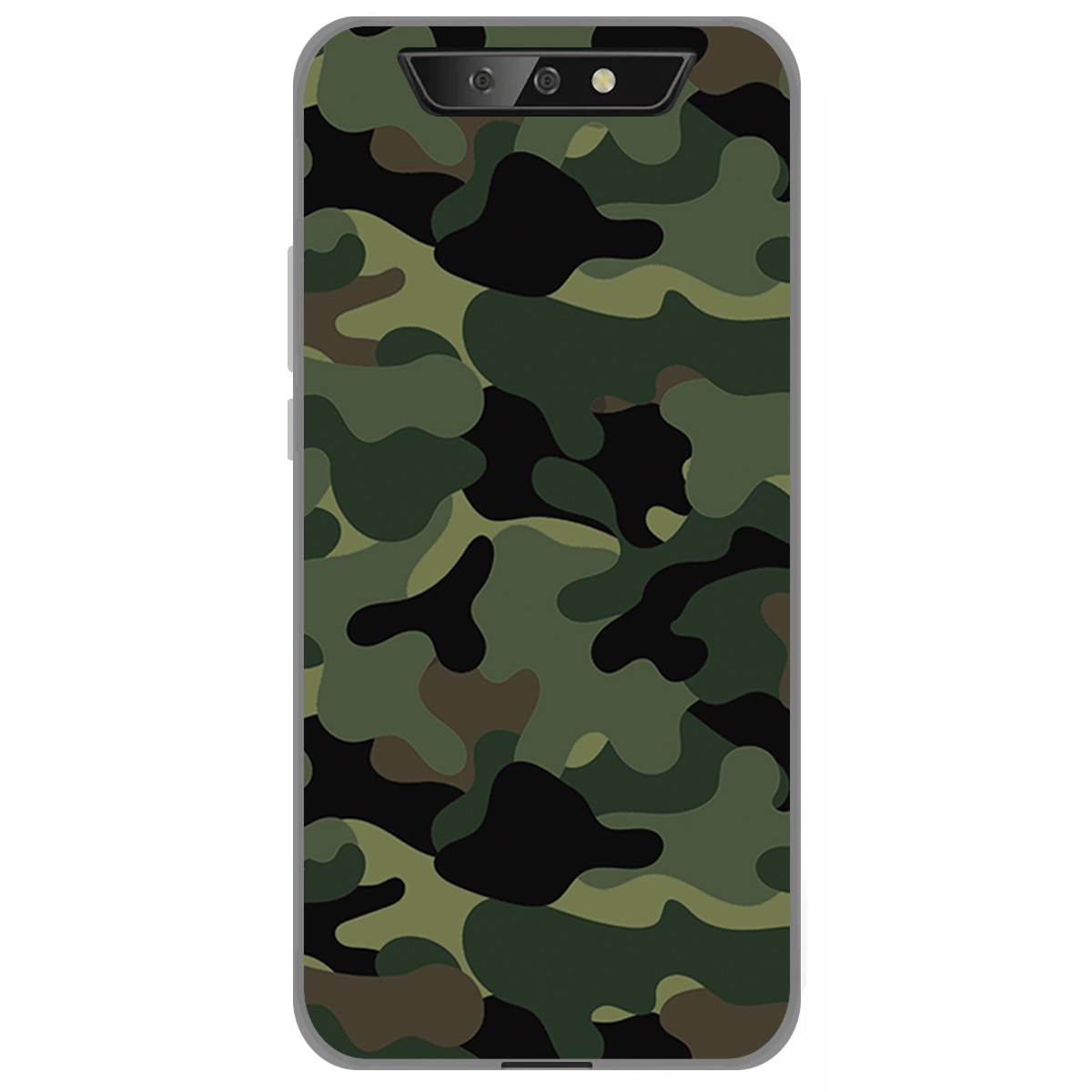 Funda Gel Tpu para Blackview BV5500 / BV5500 Pro diseño Camuflaje Dibujos