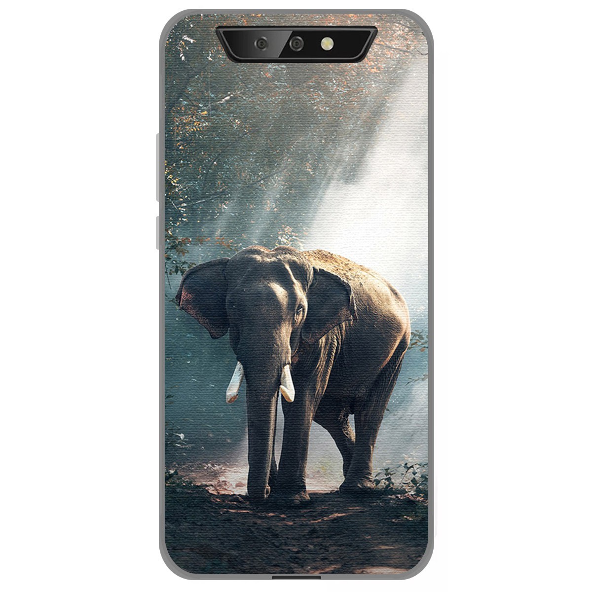 Funda Gel Tpu para Blackview BV5500 / BV5500 Pro diseño Elefante Dibujos