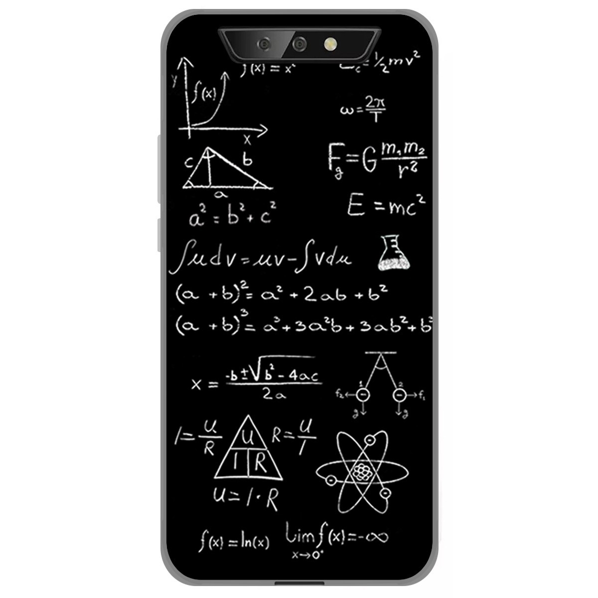Funda Gel Tpu para Blackview BV5500 / BV5500 Pro diseño Formulas Dibujos