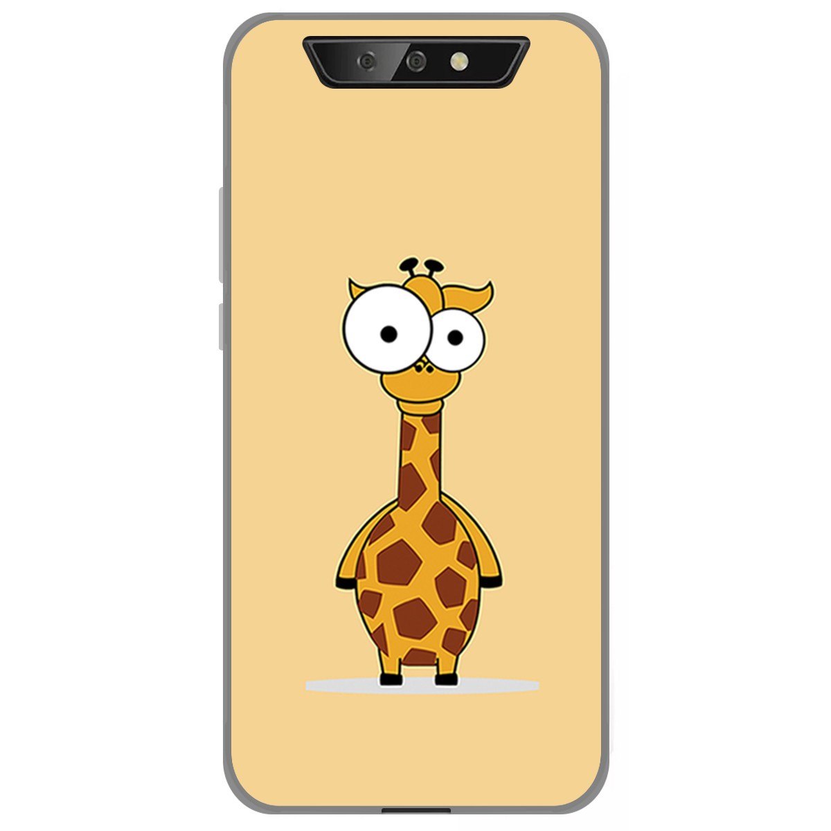 Funda Gel Tpu para Blackview BV5500 / BV5500 Pro diseño Jirafa Dibujos