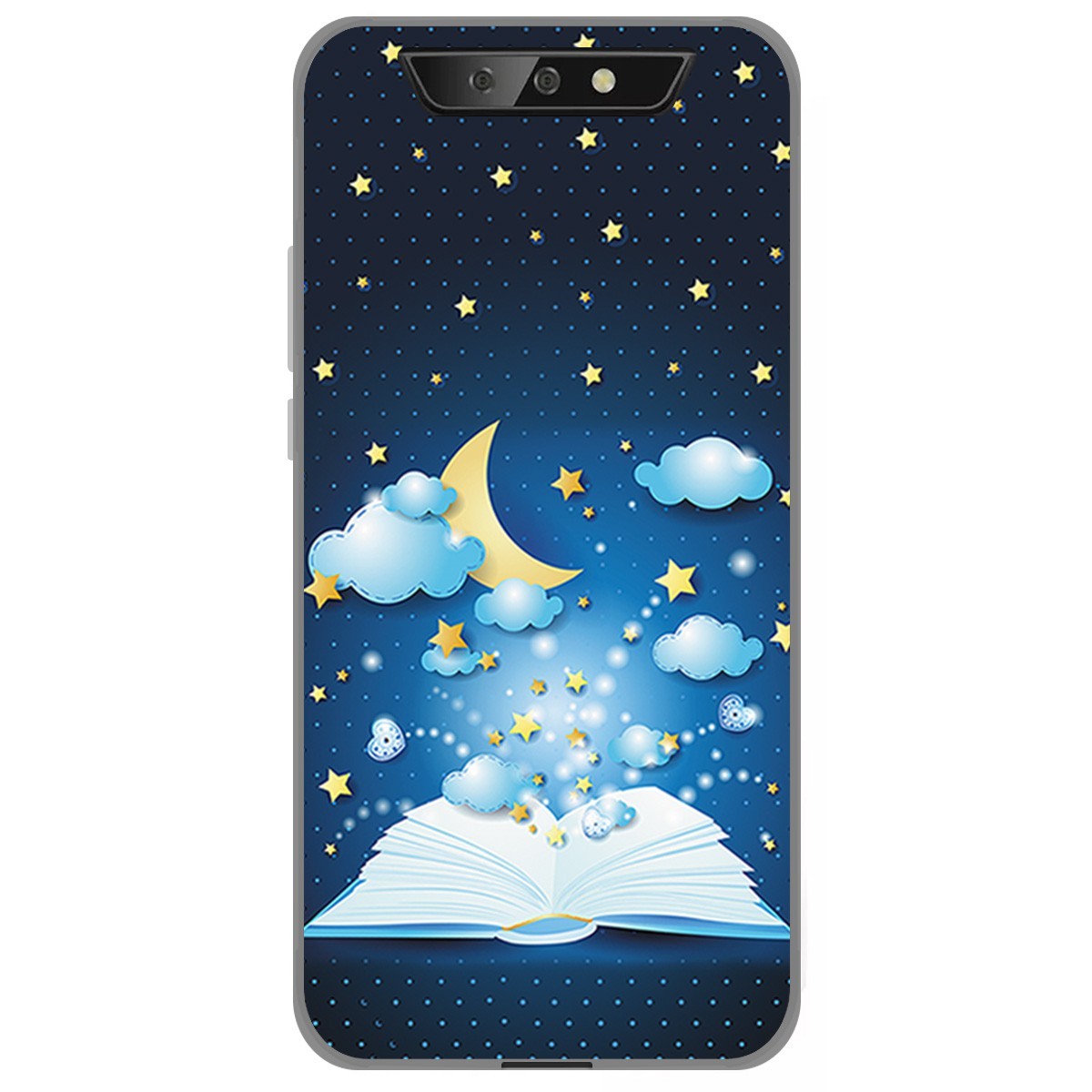 Funda Gel Tpu para Blackview BV5500 / BV5500 Pro diseño Libro Cuentos Dibujos