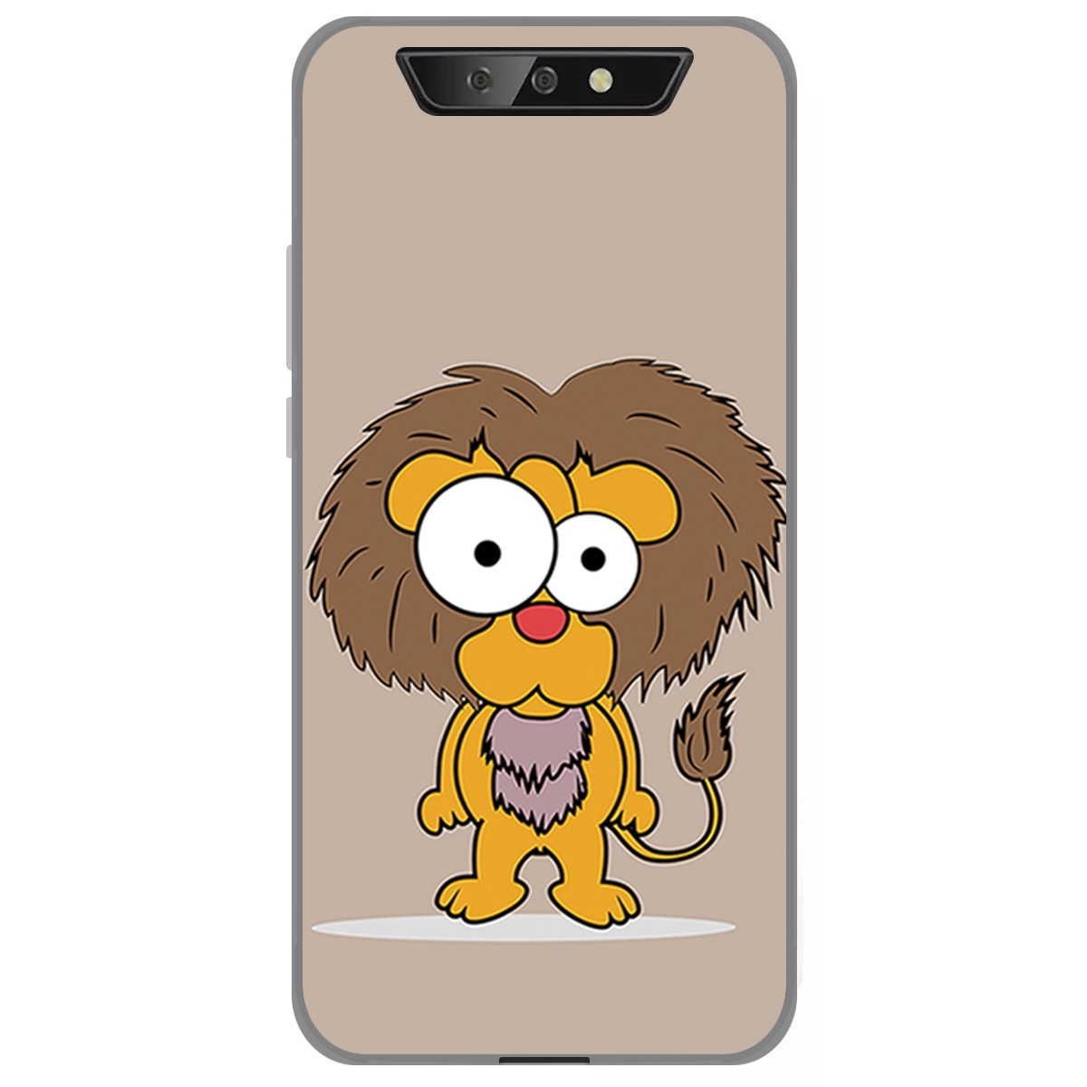 Funda Gel Tpu para Blackview BV5500 / BV5500 Pro diseño Leon Dibujos