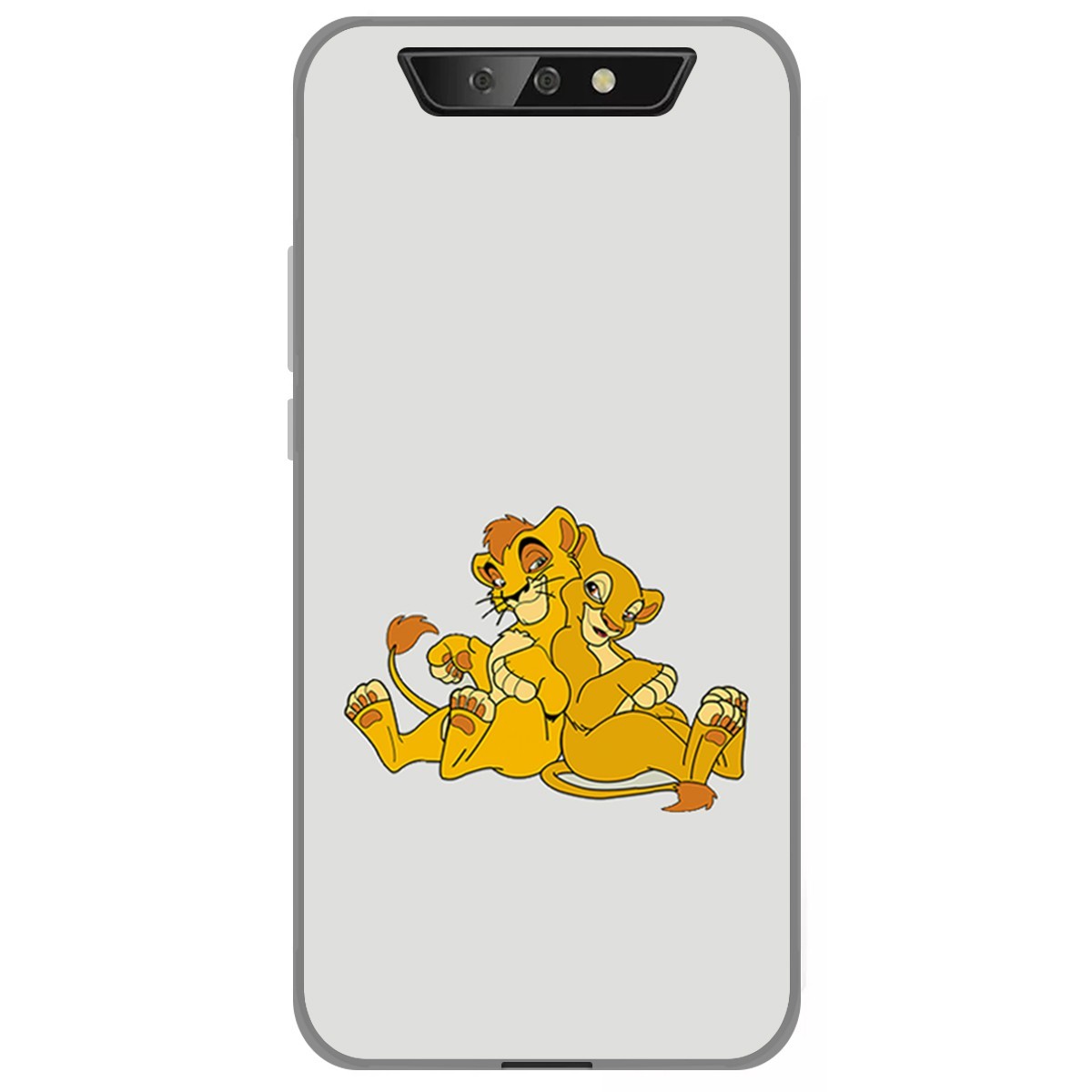 Funda Gel Tpu para Blackview BV5500 / BV5500 Pro diseño Leones Dibujos