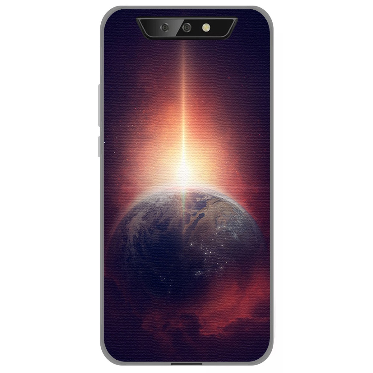 Funda Gel Tpu para Blackview BV5500 / BV5500 Pro diseño Tierra Dibujos