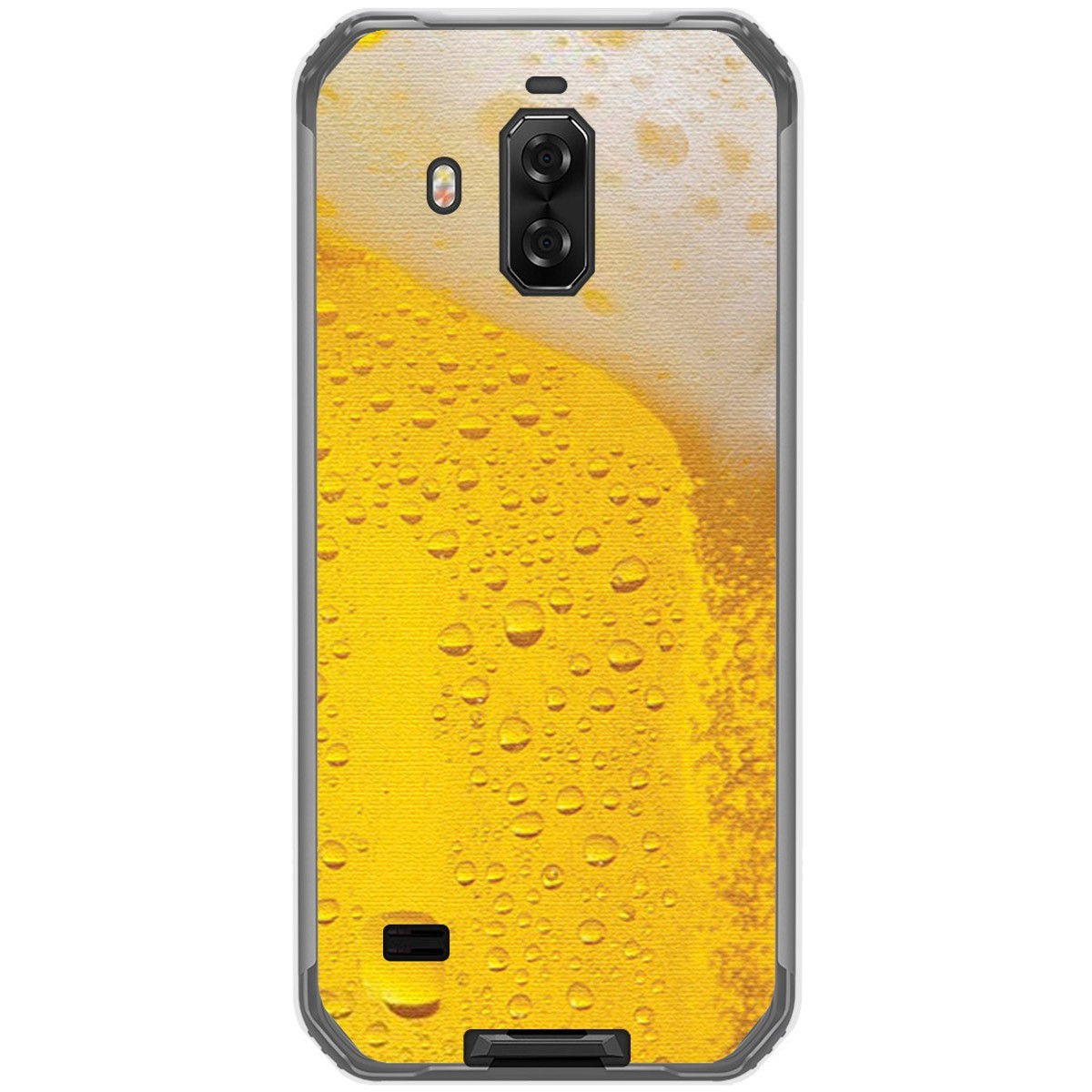Funda Gel Tpu para Blackview Bv9600 Pro diseño Cerveza Dibujos