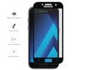 Protector Cristal Templado Frontal Completo Negro para Samsung Galaxy A5 (2017)  Vidrio