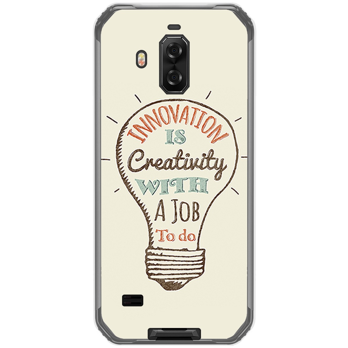 Funda Gel Tpu para Blackview Bv9600 Pro diseño Creativity Dibujos