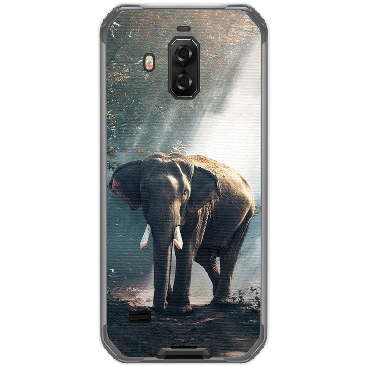 Funda Gel Tpu para Blackview Bv9600 Pro diseño Elefante Dibujos