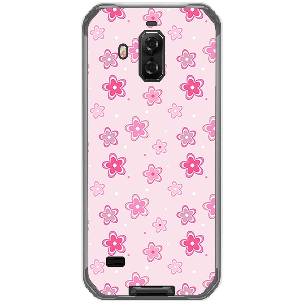 Funda Gel Tpu para Blackview Bv9600 Pro diseño Flores Dibujos