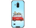 Funda Gel Tpu para Blackview Bv9600 Pro diseño Furgoneta Dibujos