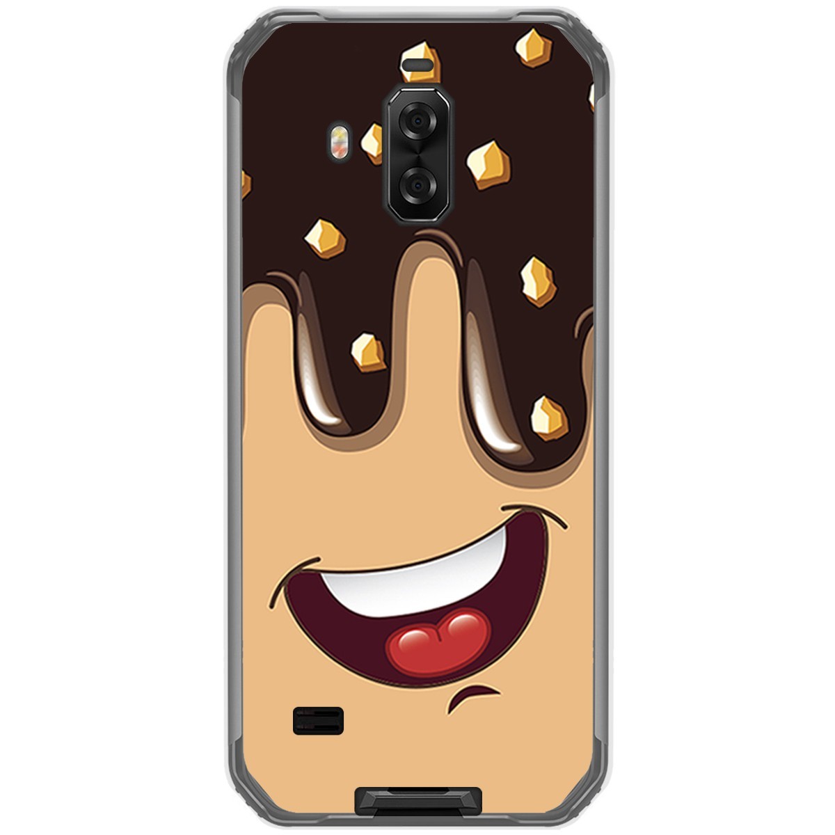 Funda Gel Tpu para Blackview Bv9600 Pro diseño Helado Chocolate Dibujos