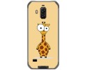 Funda Gel Tpu para Blackview Bv9600 Pro diseño Jirafa Dibujos