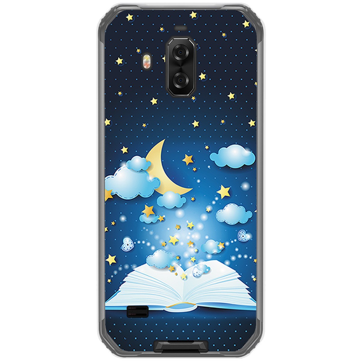 Funda Gel Tpu para Blackview Bv9600 Pro diseño Libro Cuentos Dibujos