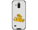 Funda Gel Tpu para Blackview Bv9600 Pro diseño Leones Dibujos