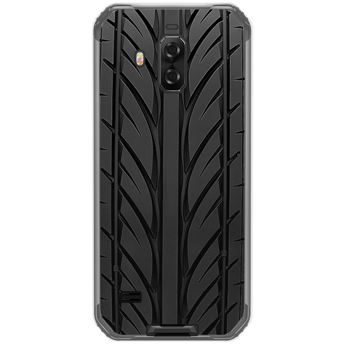 Funda Gel Tpu para Blackview Bv9600 Pro diseño Neumatico Dibujos