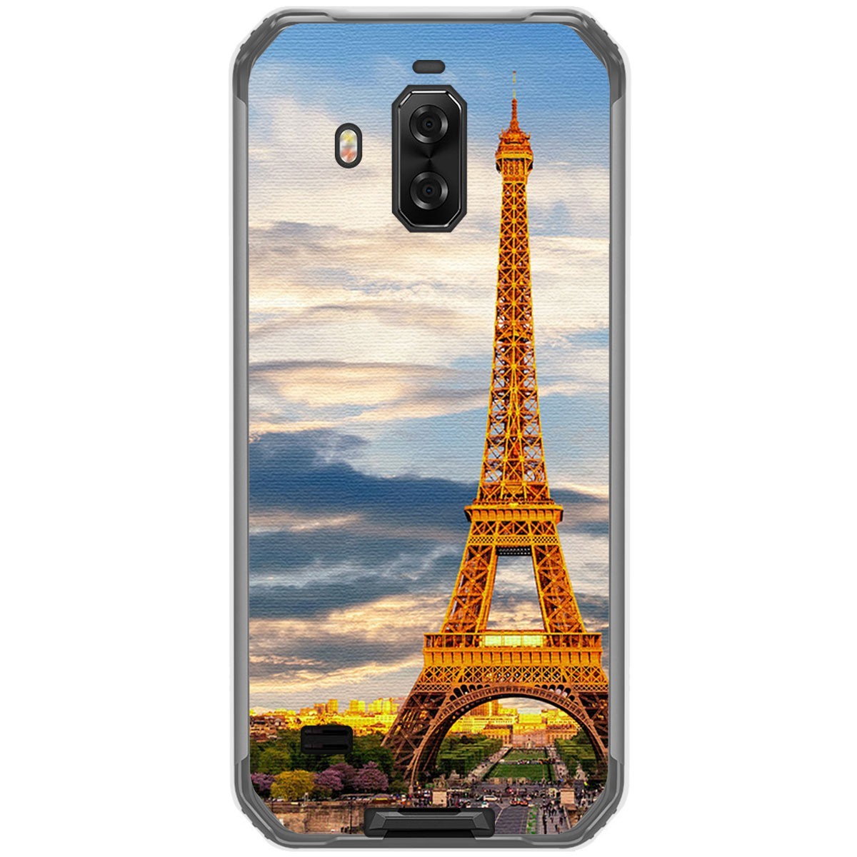 Funda Gel Tpu para Blackview Bv9600 Pro diseño Paris Dibujos