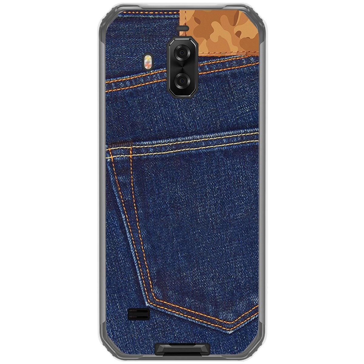 Funda Gel Tpu para Blackview Bv9600 Pro diseño Vaquero Dibujos
