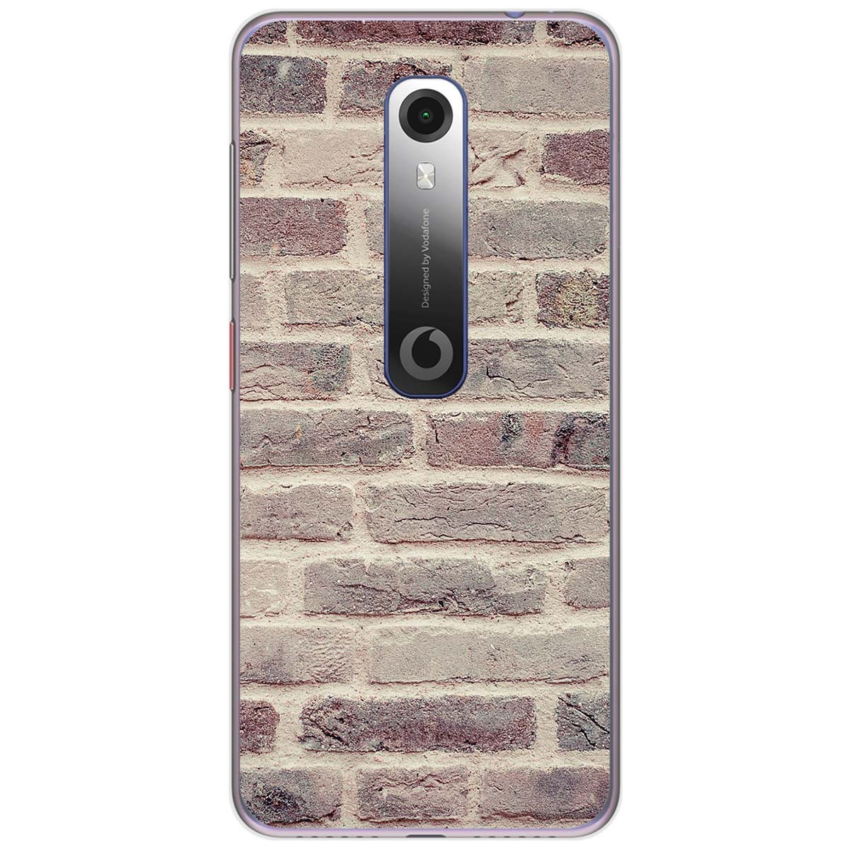 Funda Gel Tpu para Vodafone Smart N10 diseño Ladrillo 01 Dibujos