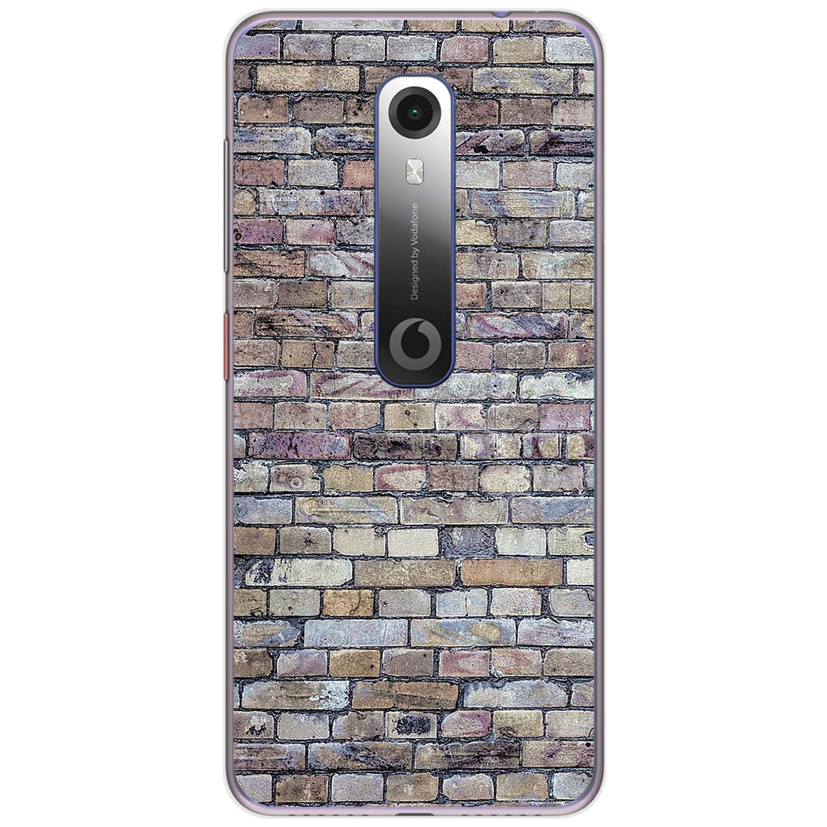 Funda Gel Tpu para Vodafone Smart N10 diseño Ladrillo 02 Dibujos