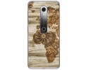 Funda Gel Tpu para Vodafone Smart N10 diseño Madera 07 Dibujos