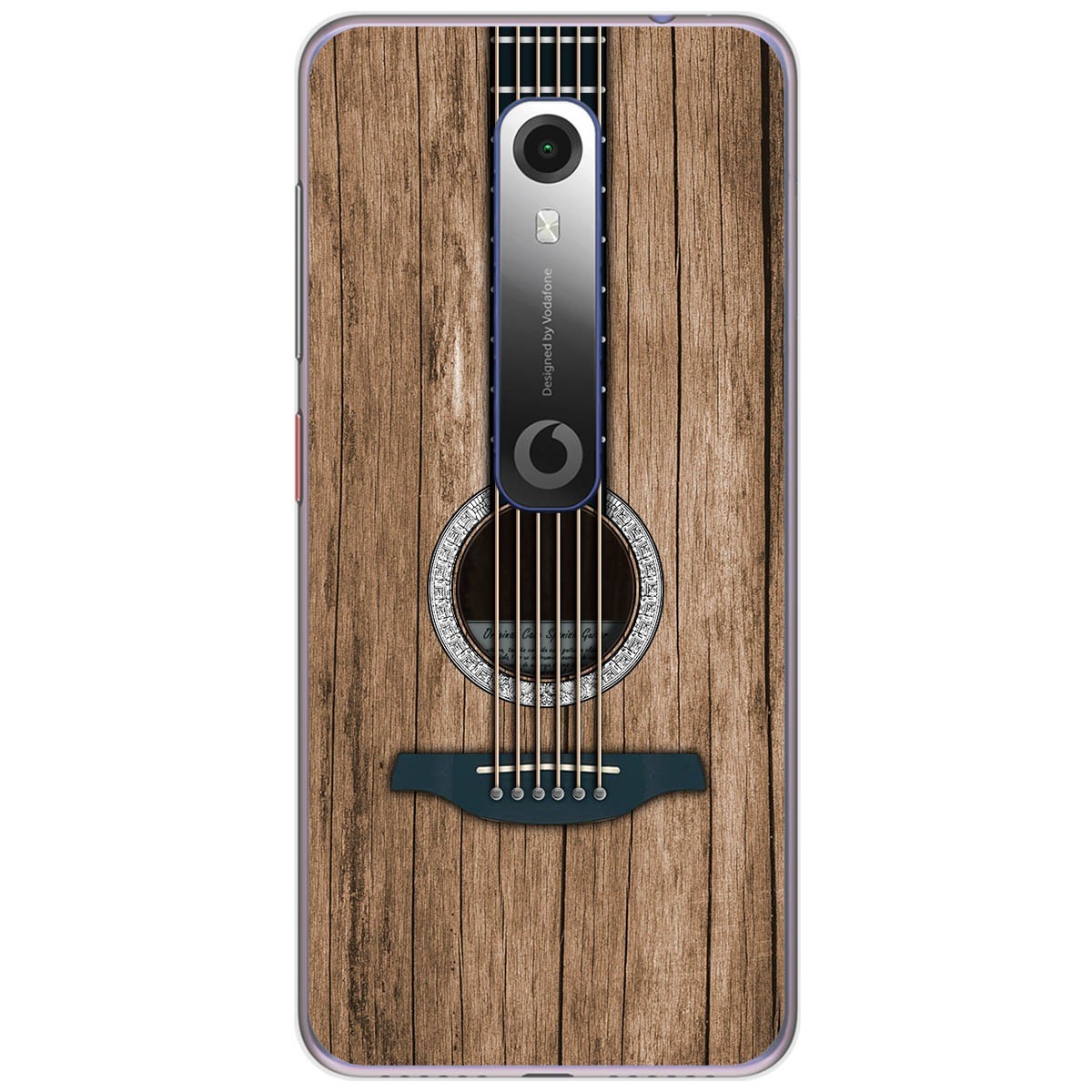 Funda Gel Tpu para Vodafone Smart N10 diseño Madera 11 Dibujos