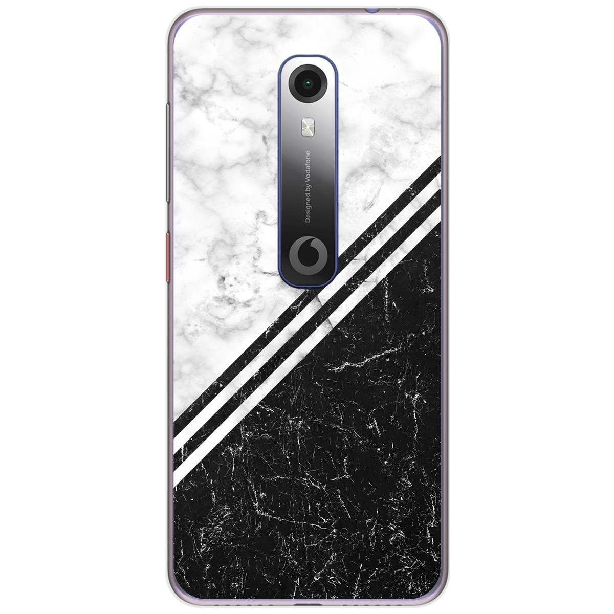 Funda Gel Tpu para Vodafone Smart N10 diseño Mármol 01 Dibujos