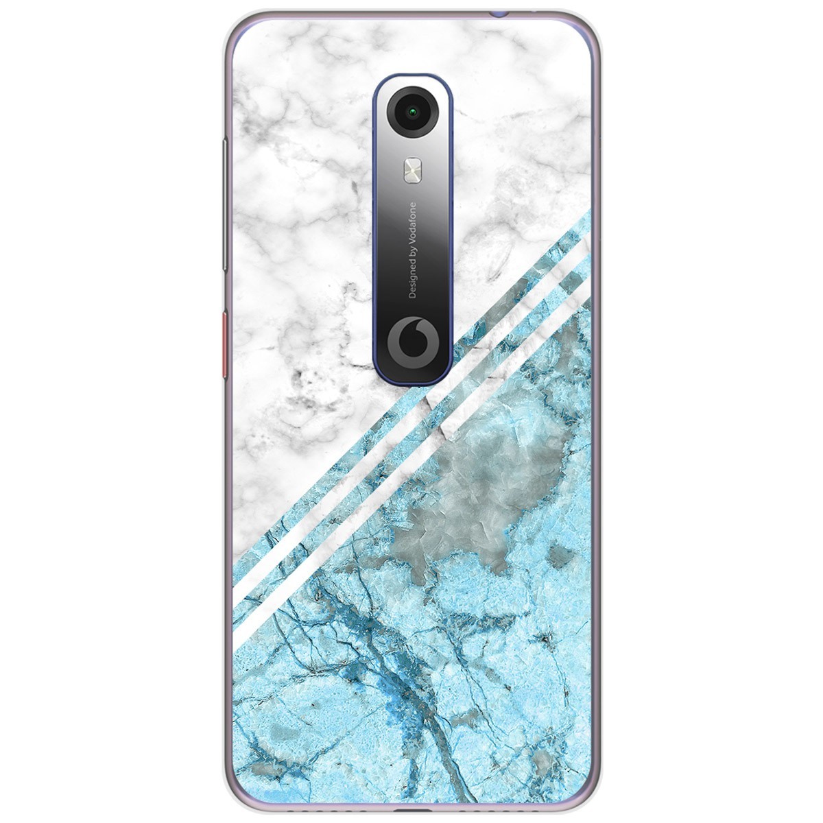 Funda Gel Tpu para Vodafone Smart N10 diseño Mármol 02 Dibujos