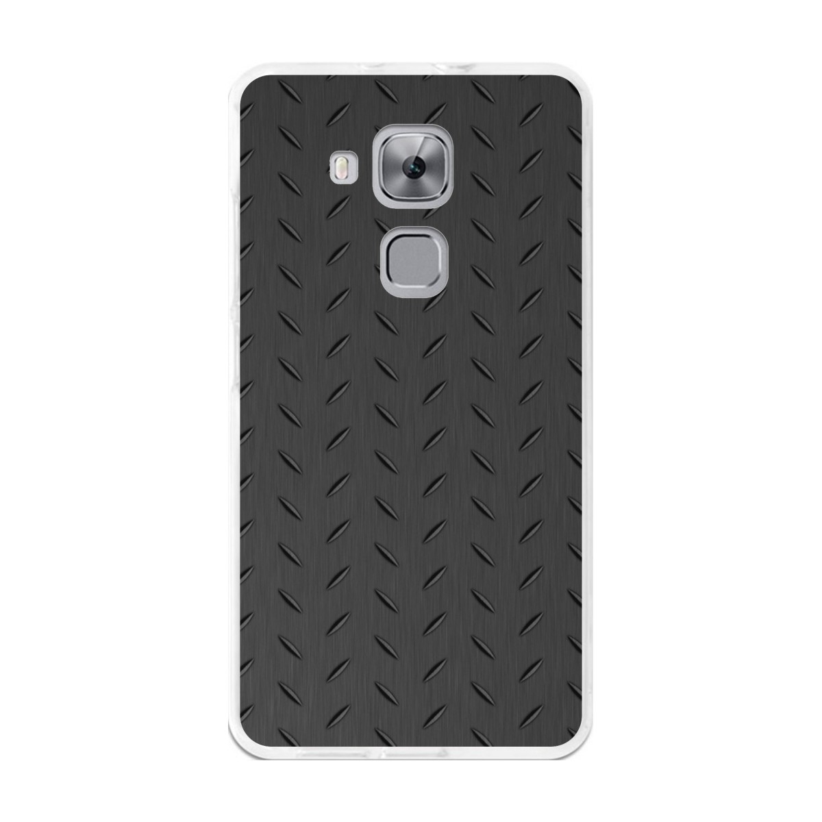 Funda Gel Tpu para Huawei Nova Plus Diseño Metal Dibujos