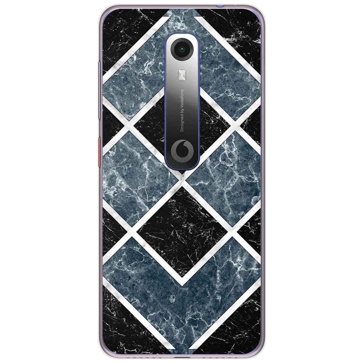 Funda Gel Tpu para Vodafone Smart N10 diseño Mármol 06 Dibujos